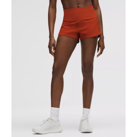 lululemonSpeed Up 高腰短裤 2.5英寸