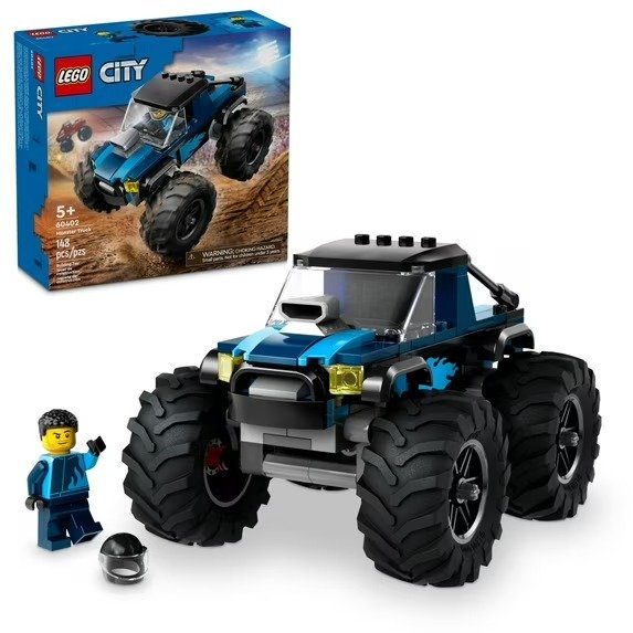  City Blue Off-Road Truck 60402 148 Pieces