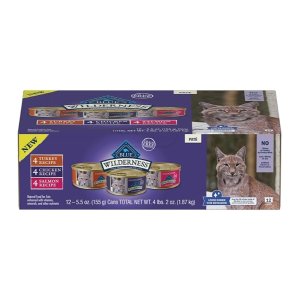 Blue Buffalo  Wilderness 成猫鸡肉罐头 5.5盎司 12罐