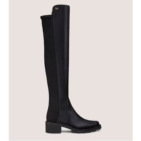 THE OUTNET Stuart Weitzman Genna 60 leather thigh boots 895.00