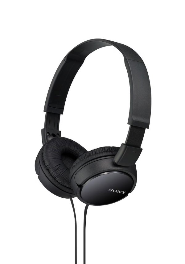 Sony MDR-ZX110 Wired On-Ear Headphones, Black索尼 MDR-ZX 110 有线耳机，黑色