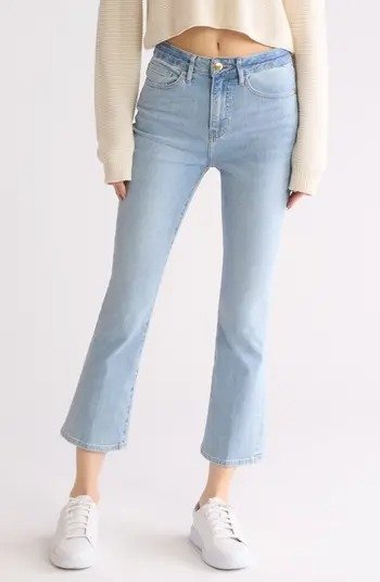 Le Crop Mini Bootcut Jeans