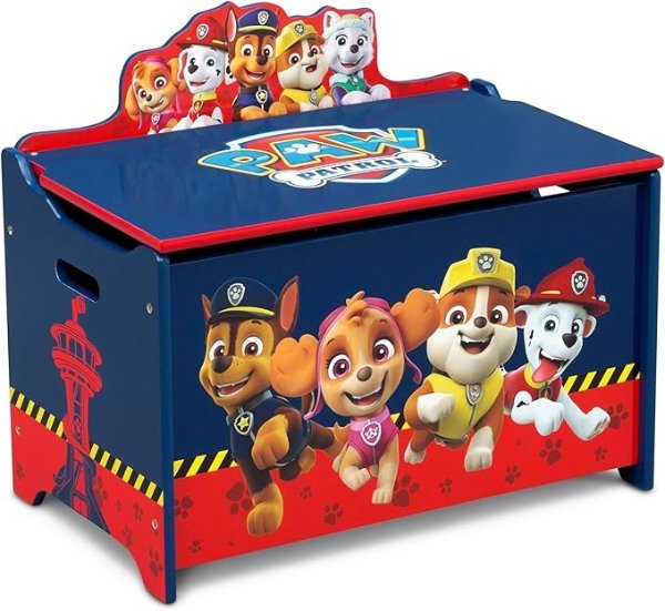 Delta Children Deluxe Toy Box, PAW Patrol or Frozen