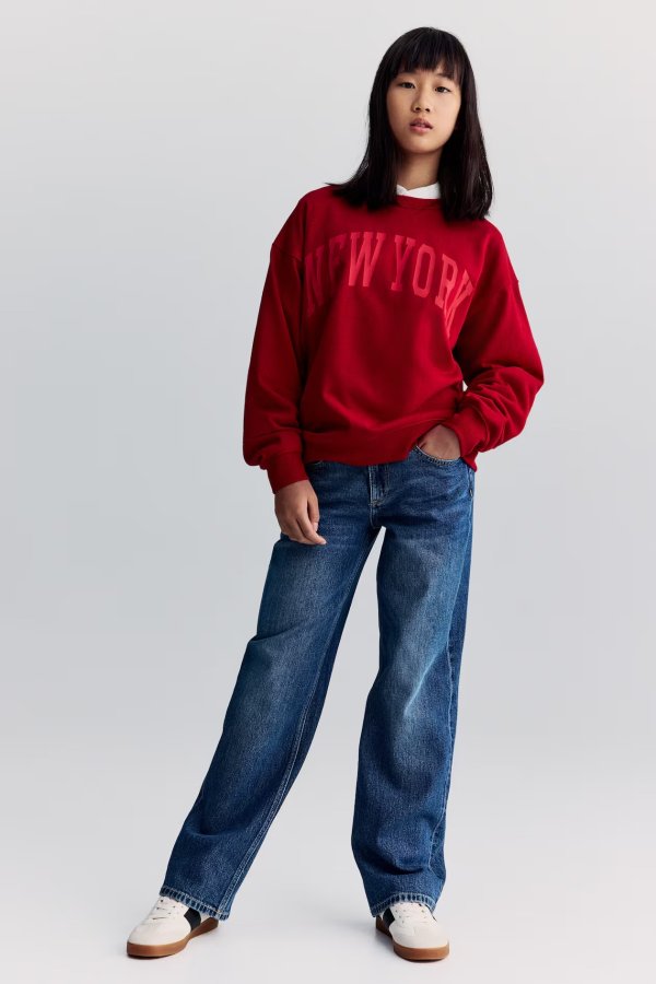Straight Leg Jeans - Denim blue - Kids | H&M US