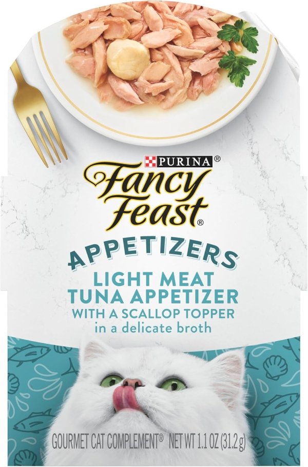 Purina Fancy Feast Appetizers Adult Wet Cat Food Complement