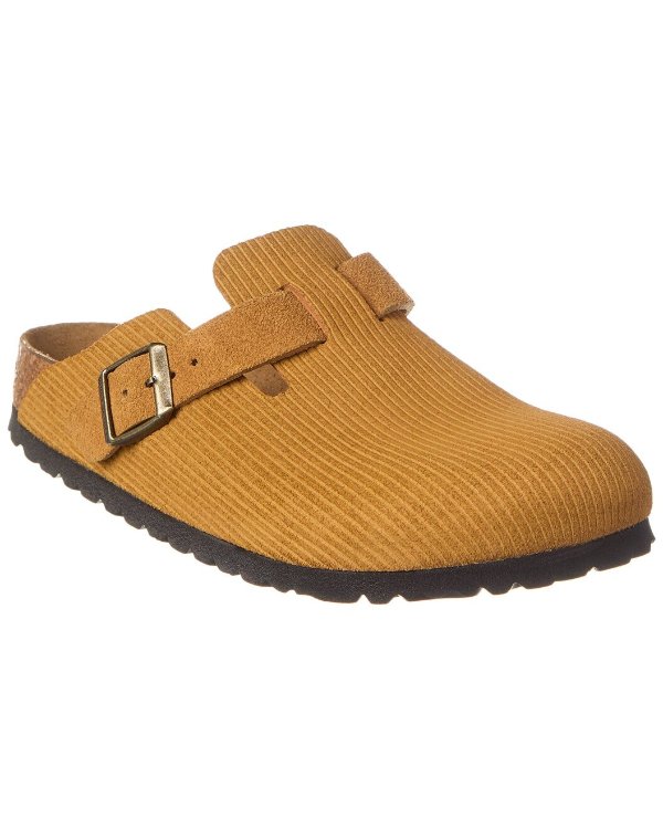  Boston Narrow Suede Clog