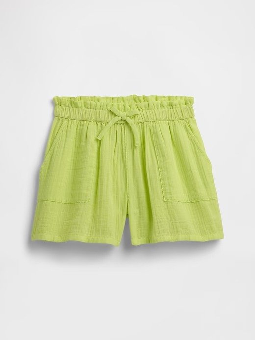 Kids Loose Gauze Pull-On Shorts