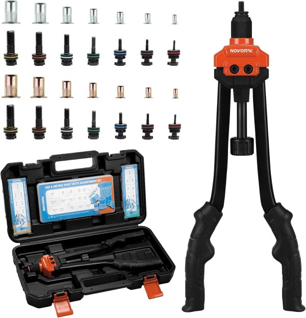 Rivet Nut Tool Kit 16-Inch 182pcs