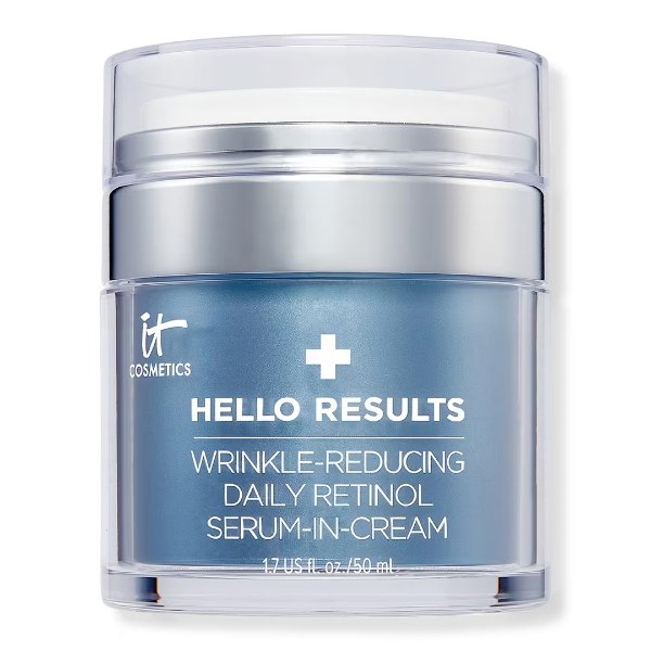 Hello Results Wrinkle-Reducing Daily Retinol Serum-in-Cream | Ulta Beauty