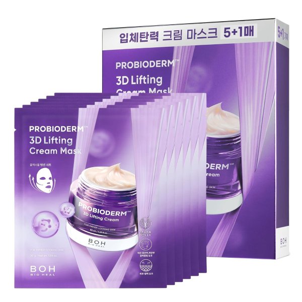 Probioderm 3D提拉面膜 6片装