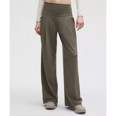 lululemonAlign™ Palazzo 阔腿裤 军绿色