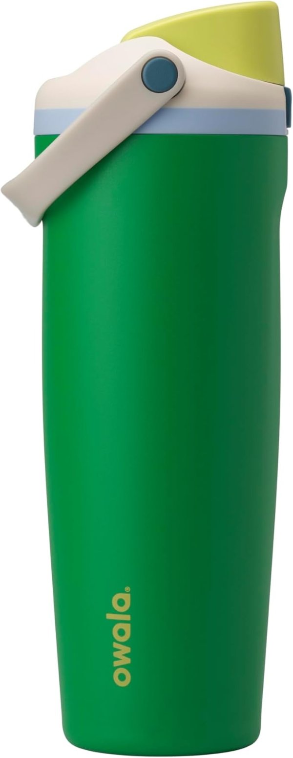 Owala FreeSip Sway Stainless Steel Water Bottle 30oz Green