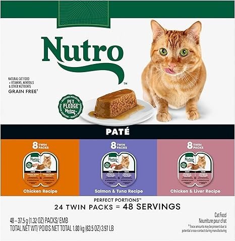 NUTRO Perfect PORTIONS Grain Free Pate Wet Cat Food