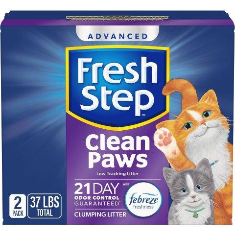 Fresh Step结团猫砂 18.5磅 2盒