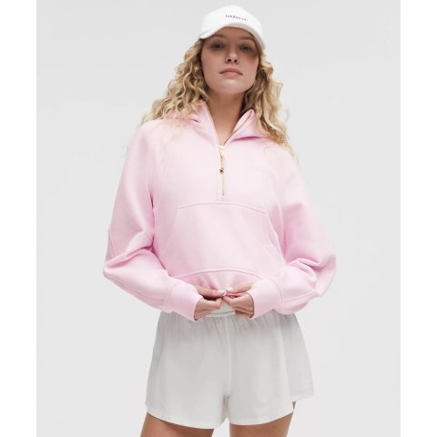 lululemonScuba 半拉链连帽衫