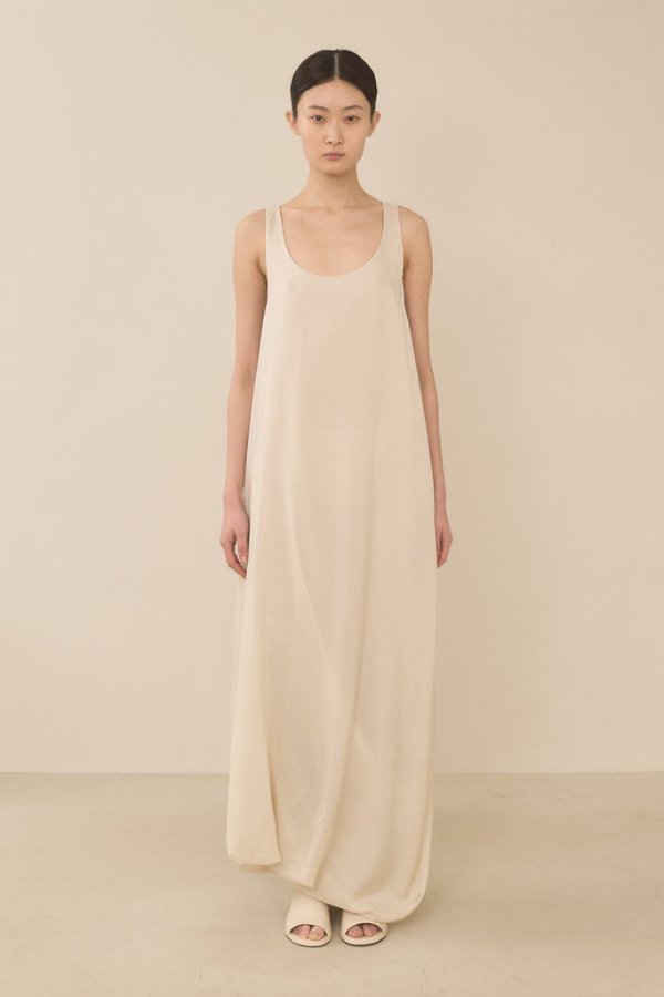 Balloon Dress Ivory