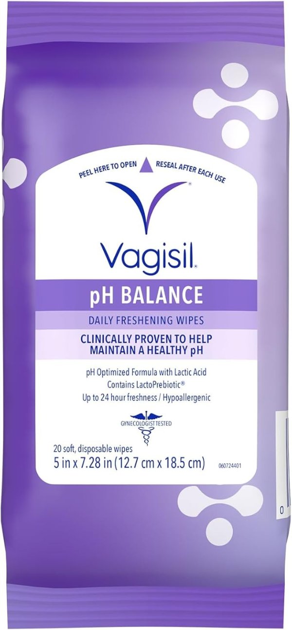Vagisil pH Balance Daily Freshening Wipes