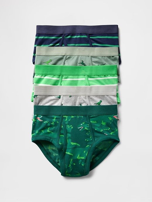 Kids Organic Cotton Briefs 5-Pack