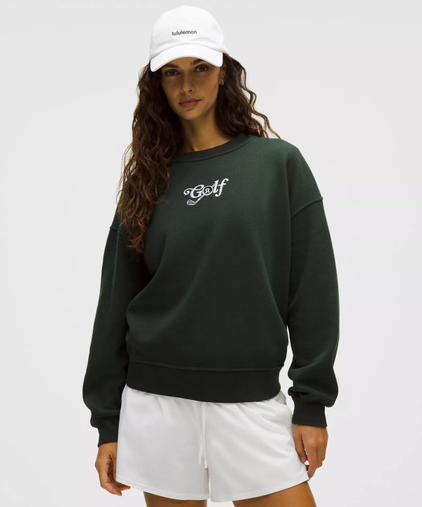 Oversized Crew 高尔夫卫衣