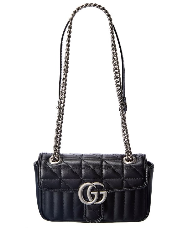  GG Marmont Mini Leather Shoulder Bag