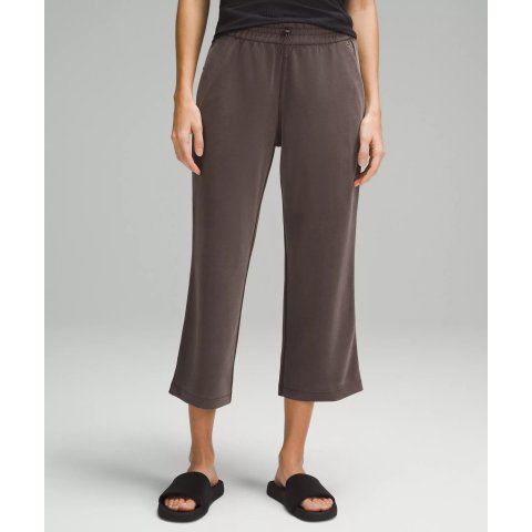 lululemonSoftstreme 高腰直筒九分裤