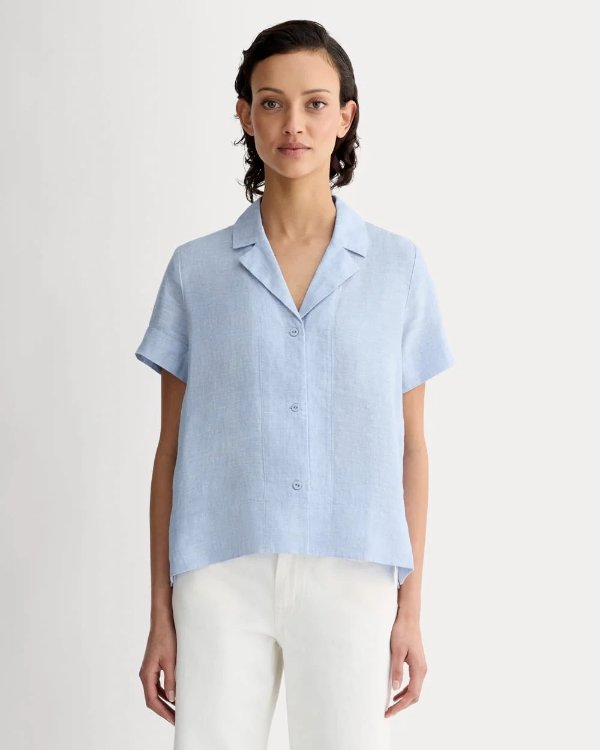 The Notch Shirt in Linen
