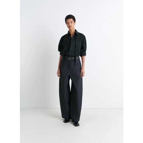 女士宽松棉质长裤