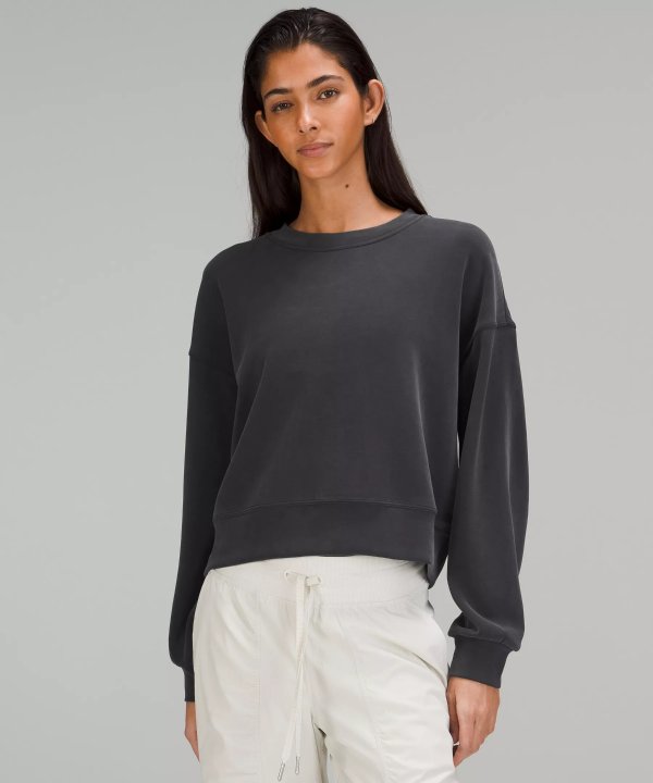 Perfectly Oversized Cropped Crew *Softstreme | Women's Hoodies & Sweatshirts | lululemon