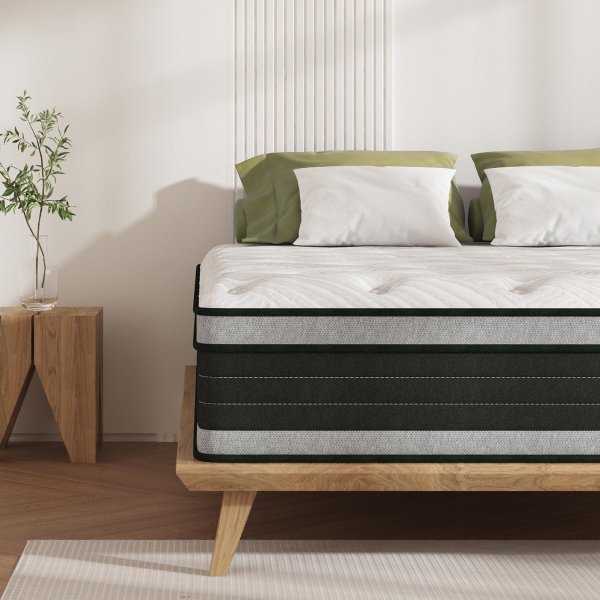 Bednew 12 Inch Gel Memory Foam Hybrid Mattress Queen