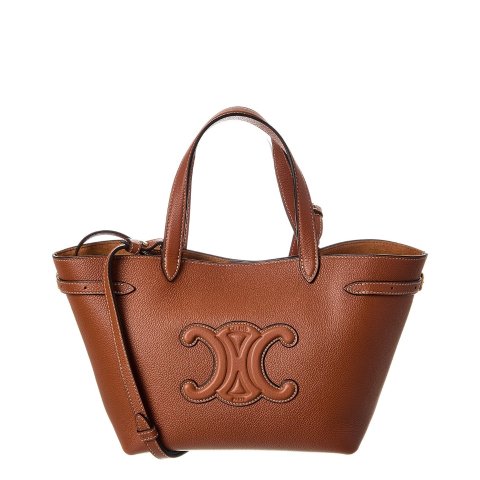 Celine Cabas Anais Mini Leather Tote