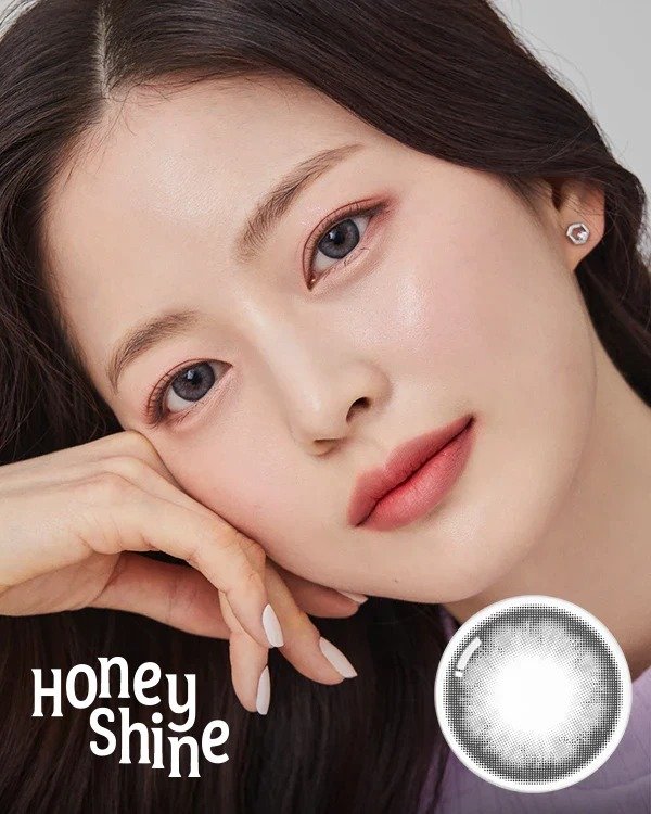  Honey Shine Gray 1 Day Contact Lenses 10 Pack
