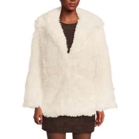 WALTER BAKERFaux Fur Coat