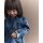 Toddler Girl Denim Zip-Up Dress Blue