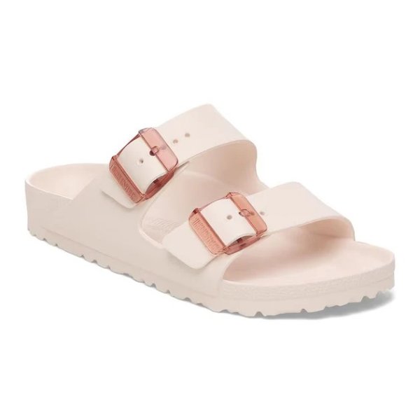 arizona sandal women's pink stealth buckle 2-strap ver285
