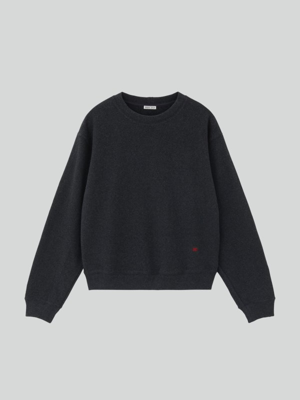 RECTO Embroidered Hoodie Sweatshirt Destroyed Detail