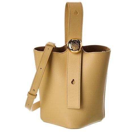 Loewe Pebble Mini 皮革水桶包
