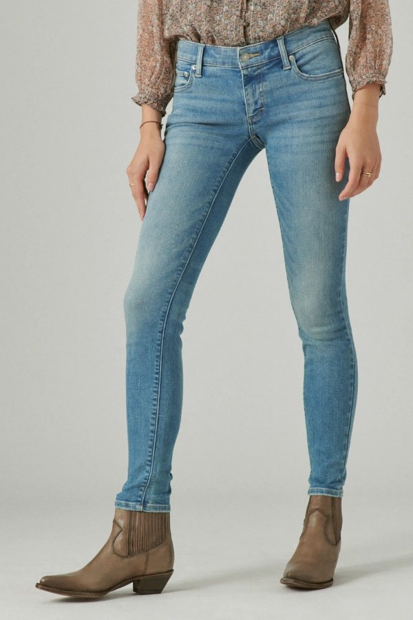 Lizzie Skinny Jeans Low Rise
