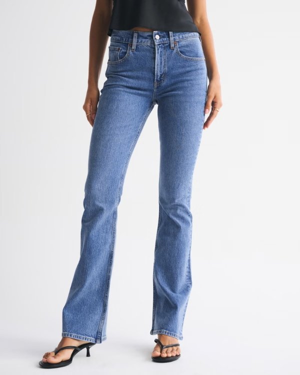 High Rise Bootcut Jeans