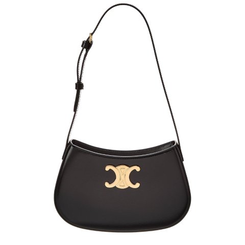 CelineTilly 中号皮革单肩包
