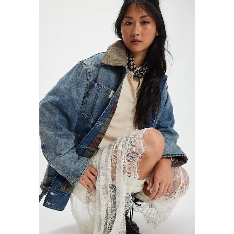 Free PeopleWe The Free Sweet Talk Denim Jacket