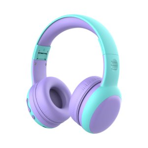 gorsun Kids Bluetooth Headphones Cat Ears Purple