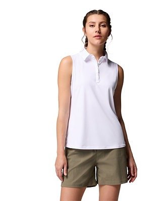 Cedar Coast Women's Sleeveless Polo Top