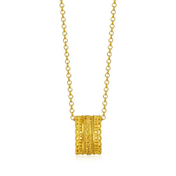 'The Oriental' 999.9 Gold Necklace