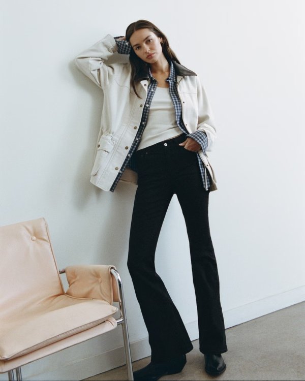 Mid Rise Bootcut Jeans