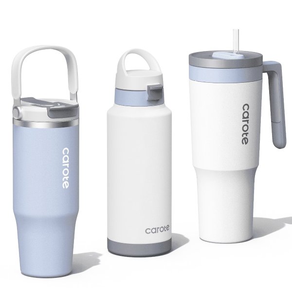 3PCS Insulated Stainless Steel Tumbler Set