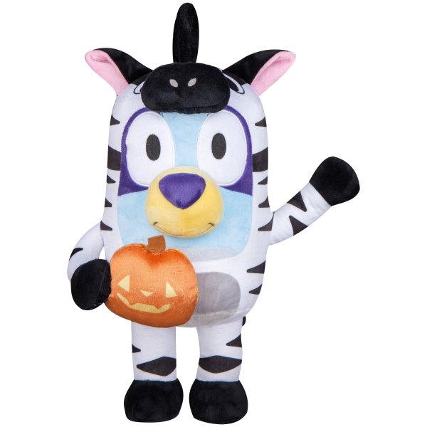 Bluey Porch Greeter Zebra Costume 19.7 in