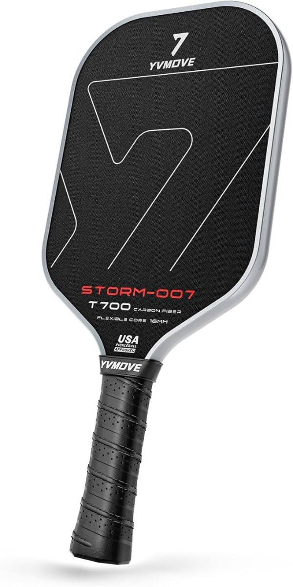  007 Pickleball Paddle T700 Carbon Fiber 16mm