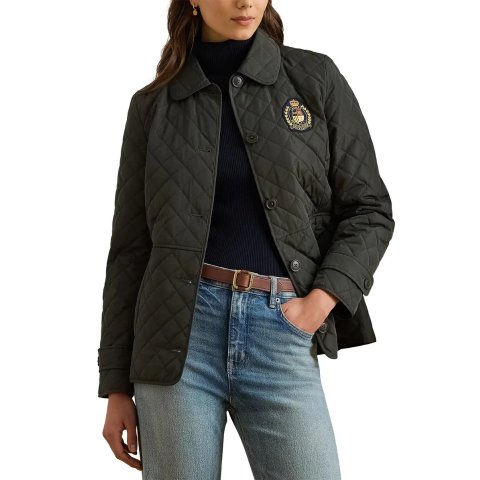 Crested 菱格纹外套