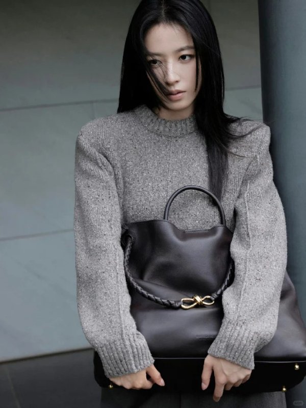 Andiamo Large Leather Tote Bag
