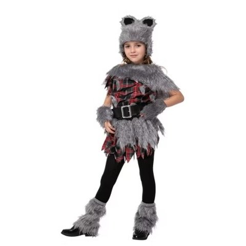 Joyfy Girls Werewolf Costume Set